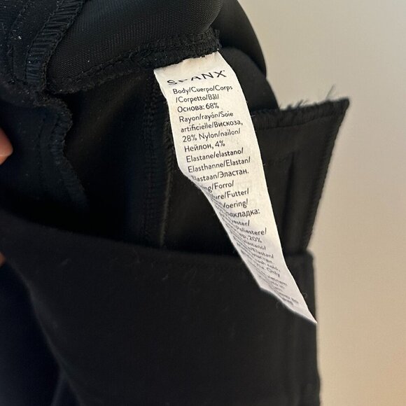 SPANX SPANXsmooth PerfectFit Ponte Flare Pants in Classic Black Size Large - Picture 8 of 12